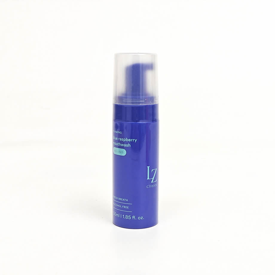 foaming mouthwash Blue Raspberry
