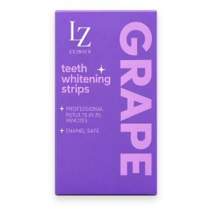 LZ Clinics whitening strips Grape