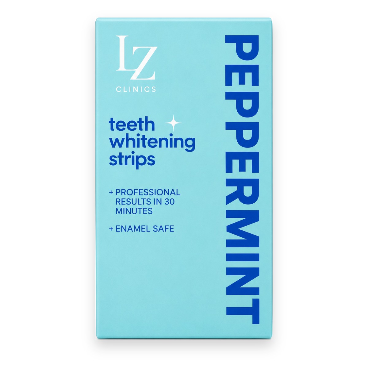 LZ Clinics whitening strips Peppermint