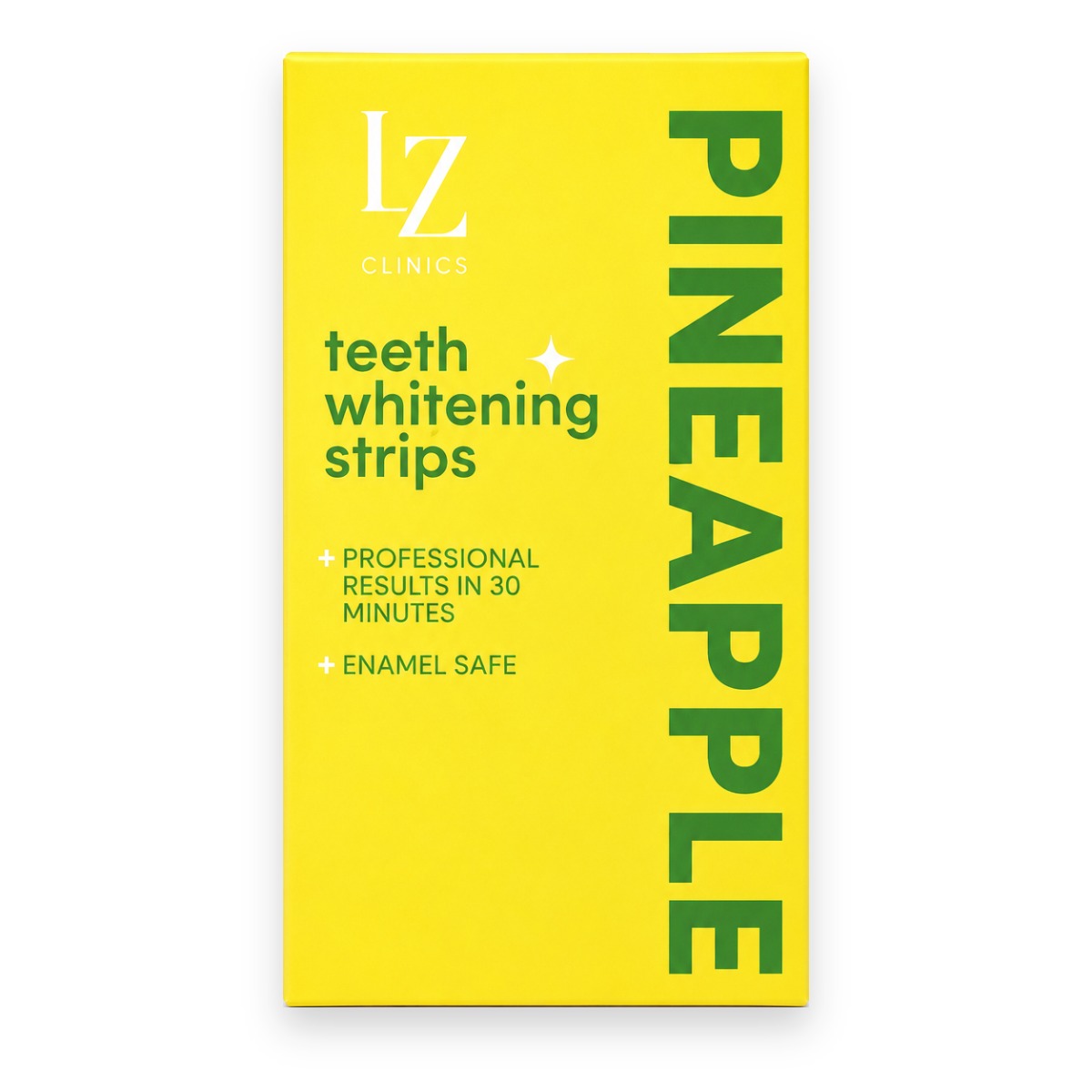 LZ Clinics whitening strips Pineapple